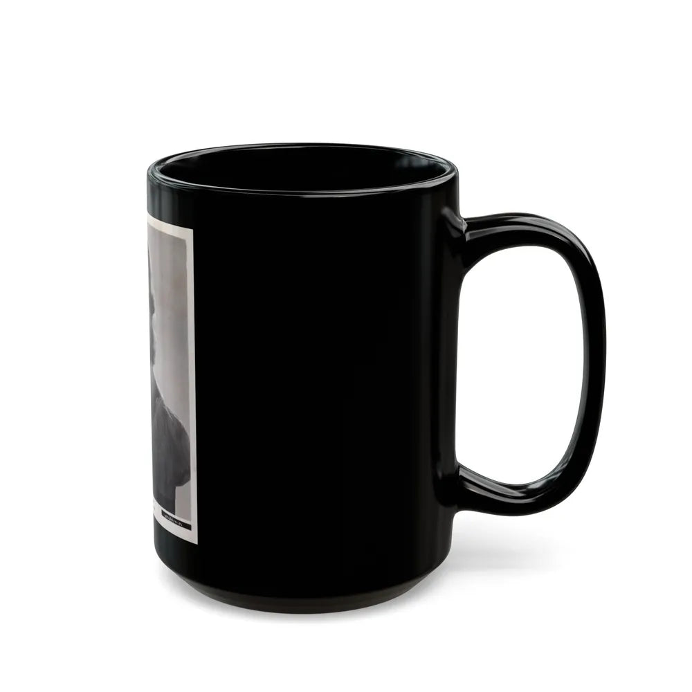 Terry Moore #356 (Vintage Female Icon) Black Coffee Mug-Go Mug Yourself