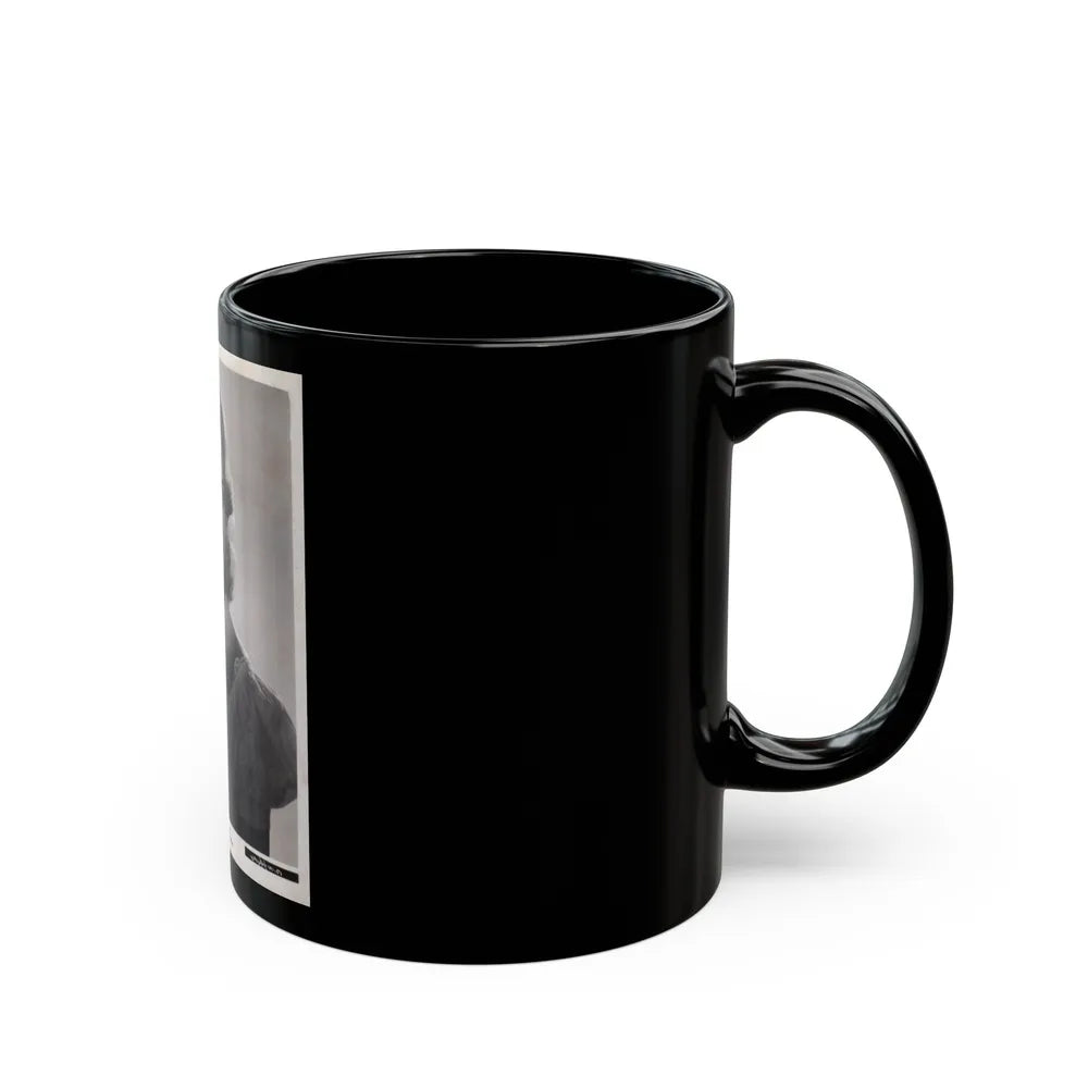 Terry Moore #356 (Vintage Female Icon) Black Coffee Mug-Go Mug Yourself