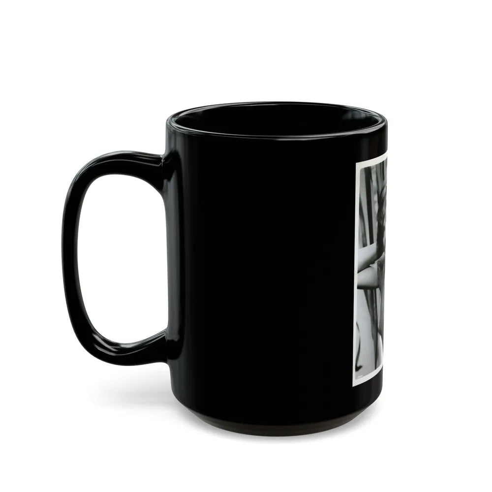 Terry Moore #357 (Vintage Female Icon) Black Coffee Mug-Go Mug Yourself