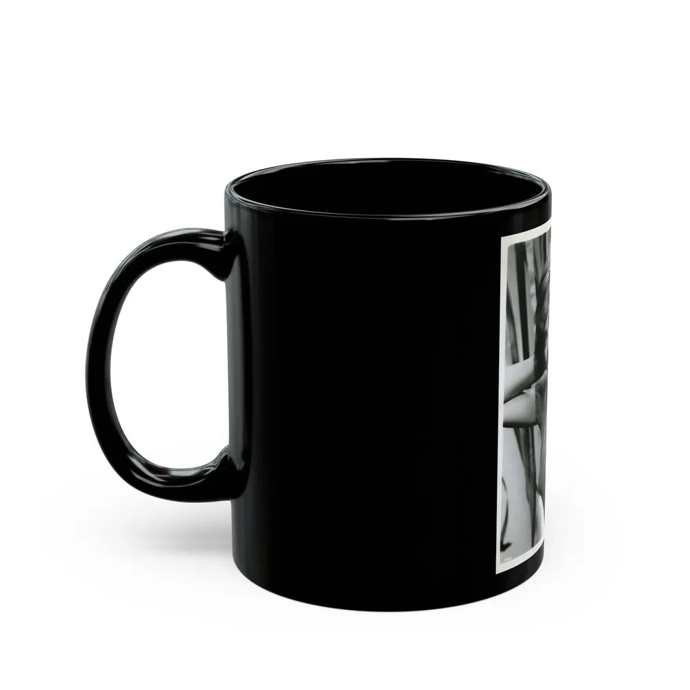 Terry Moore #357 (Vintage Female Icon) Black Coffee Mug-Go Mug Yourself