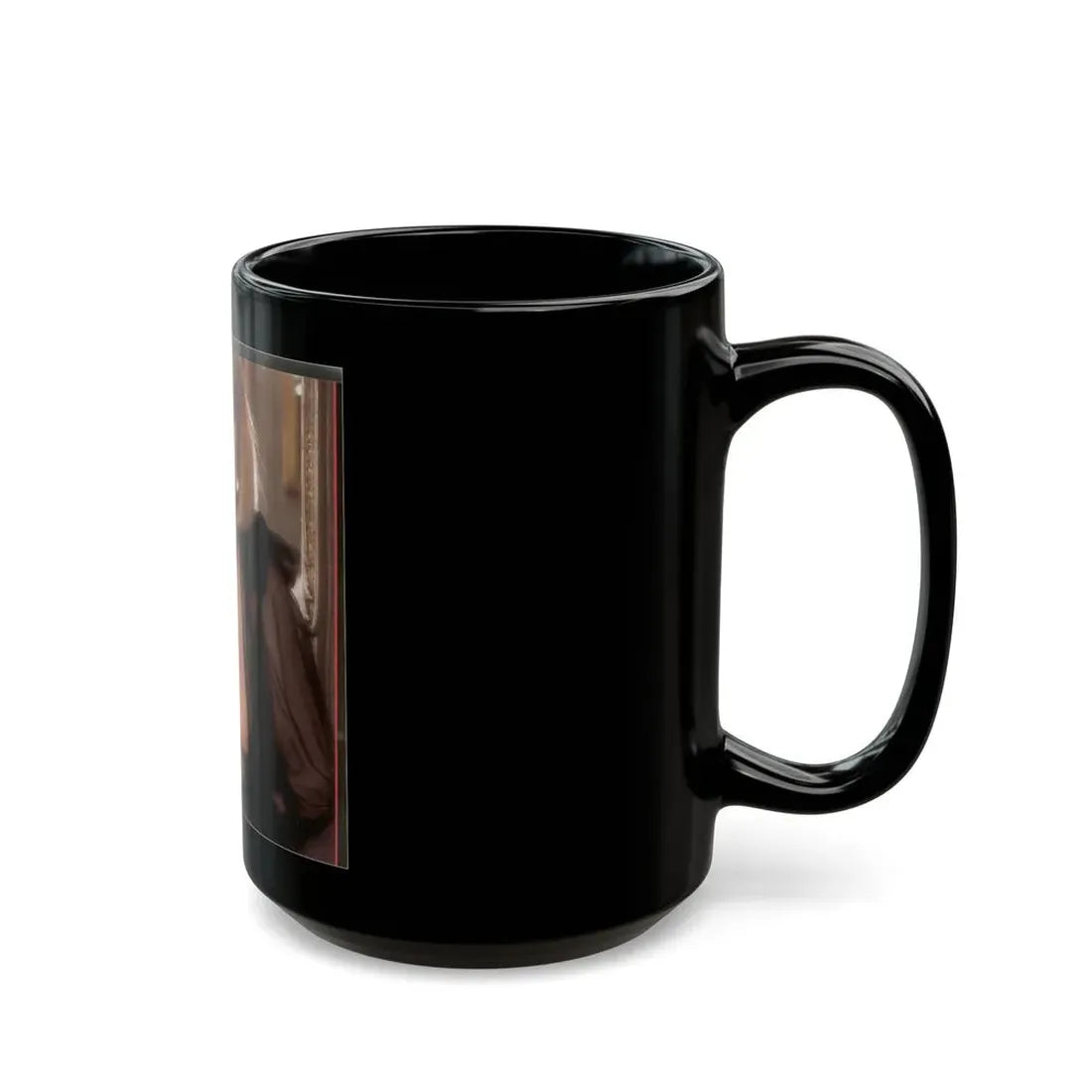 Terry Moore #400 - Unreleased Aug. '84 Playboy Photo from shoot topless in lingerie (Vintage Female Icon) Black Coffee Mug - Go Mug Yourself