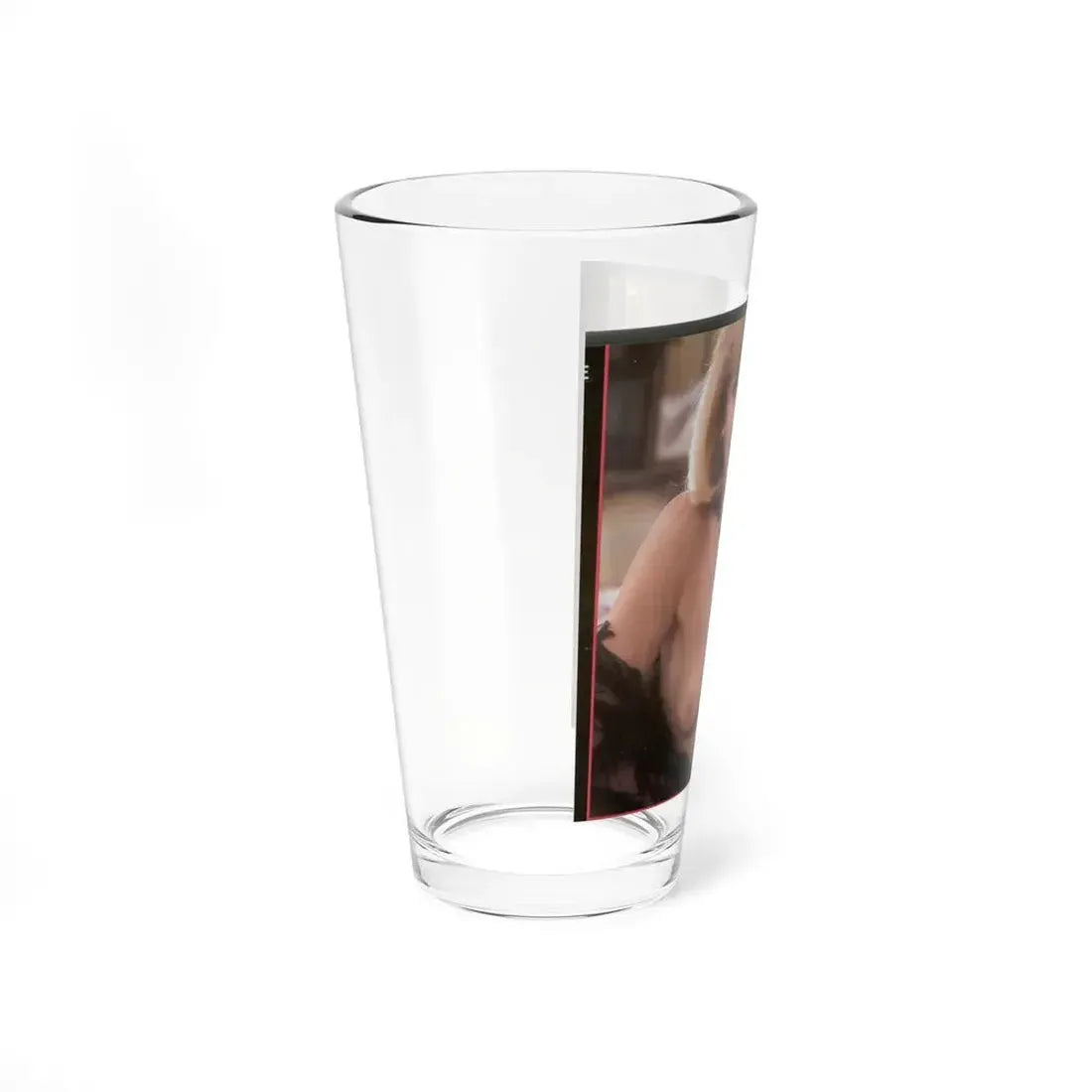 Terry Moore #400 - Unreleased Aug. '84 Playboy Photo from shoot topless in lingerie (Vintage Female Icon) Pint Glass 16oz - Go Mug Yourself