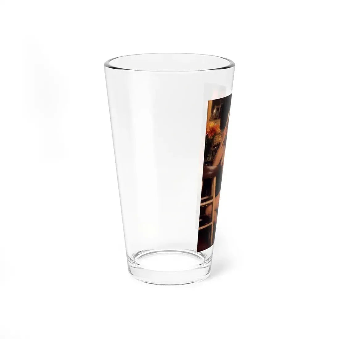 Terry Moore #407 - Unreleased Aug. '84 Playboy Photo from shoot topless in lingerie & closed clear heels (Vintage Female Icon) Pint Glass 16oz - Go Mug Yourself