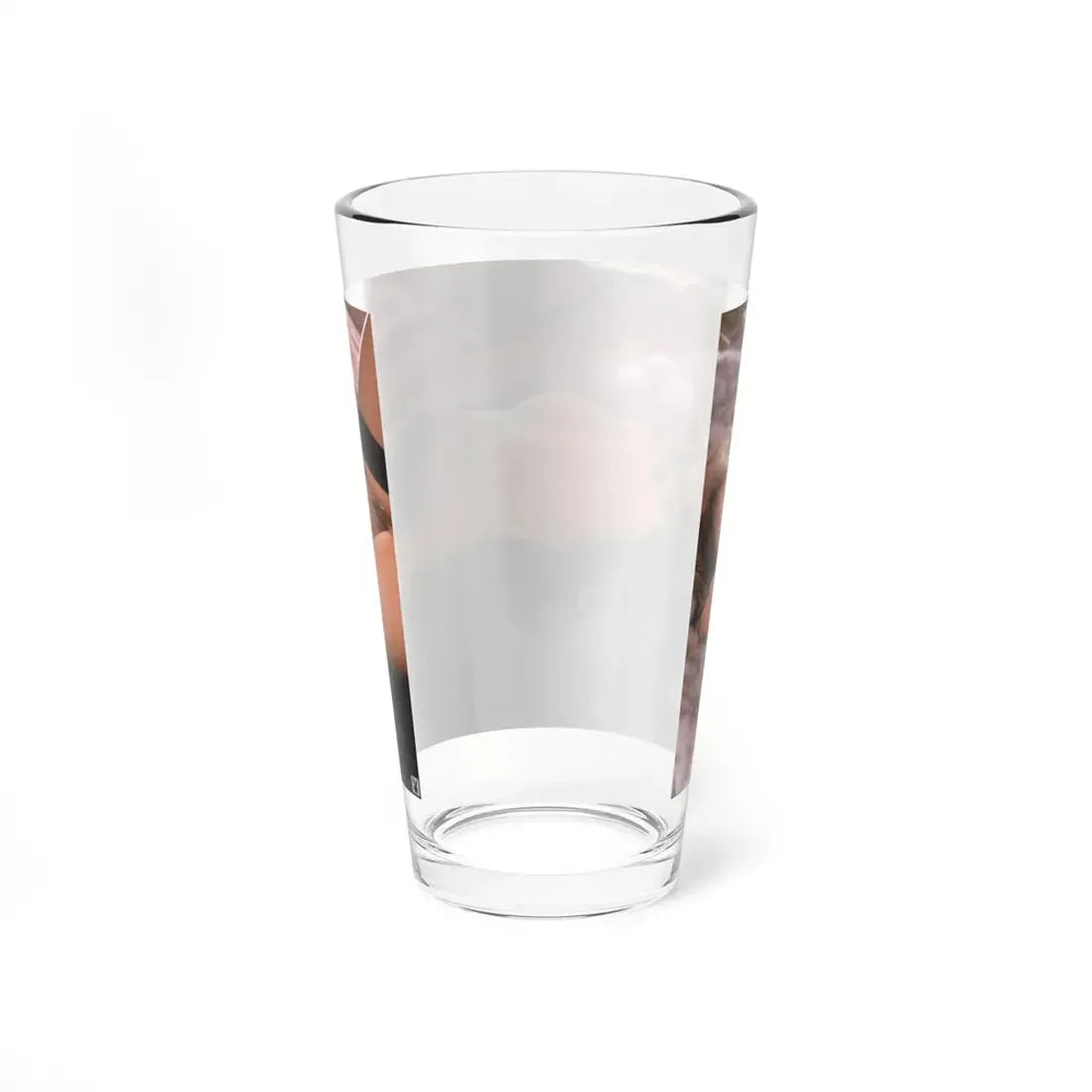 Terry Moore #409 - Unreleased Aug. '84 Playboy Photo from shoot topless black see through in lingerie (Vintage Female Icon) Pint Glass 16oz - Go Mug Yourself