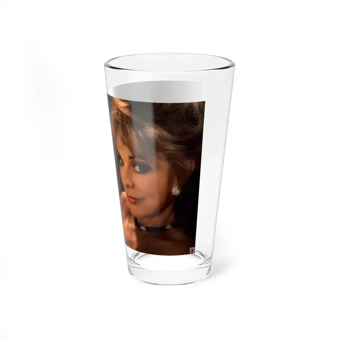 Terry Moore #411 - Unreleased Aug. '84 Playboy Photo from shoot (Vintage Female Icon) Pint Glass 16oz - Go Mug Yourself