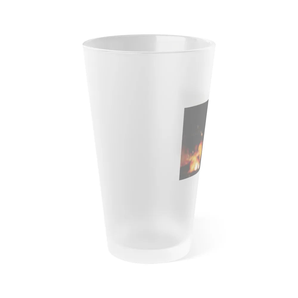 Terry Moore #411 - Unreleased Aug. '84 Playboy Photo from shoot (Vintage Female Icon) Frosted Pint Glass 16oz-Go Mug Yourself