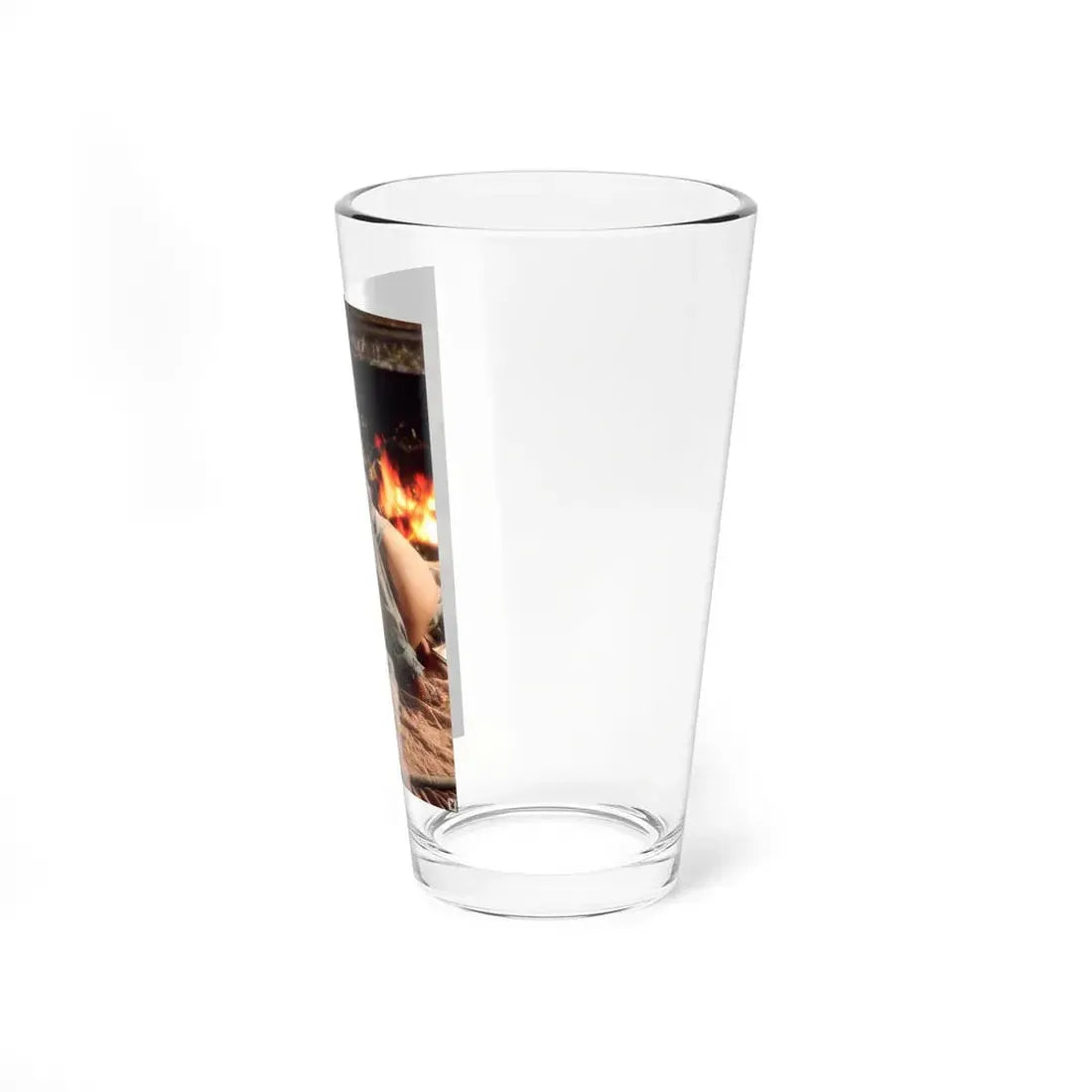 Terry Moore #412 - Unreleased Aug. '84 Playboy Photo from shoot topless in lingerie & open heels (Vintage Female Icon) Pint Glass 16oz - Go Mug Yourself