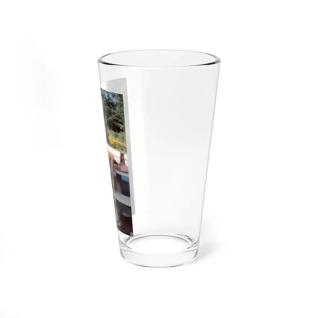 Terry Moore #414 - Unreleased Aug. '84 Playboy Photo from shoot topless in robe (Vintage Female Icon) Pint Glass 16oz - Go Mug Yourself