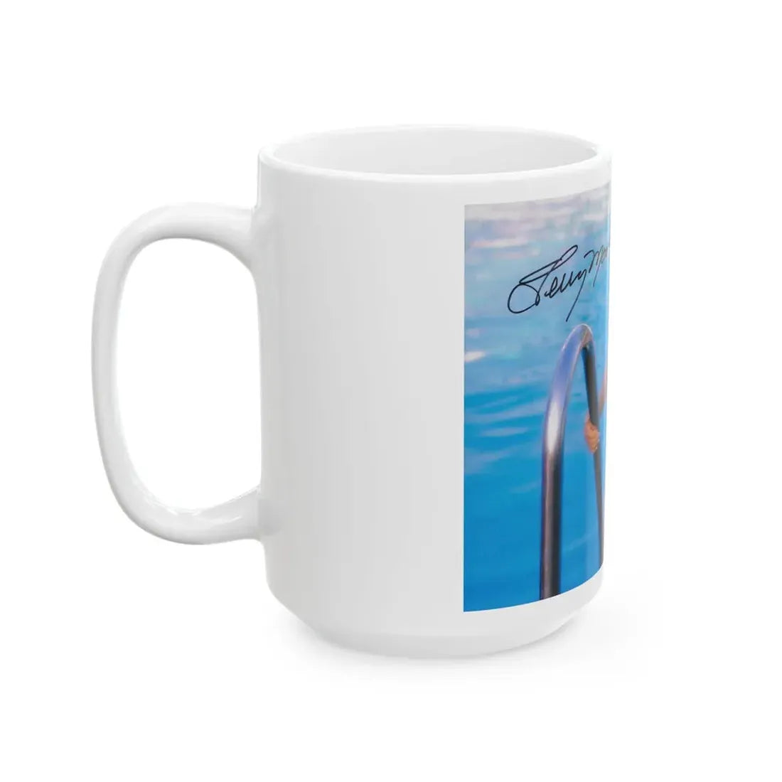 Terry Moore #415 - Unreleased Aug. '84 Playboy Photo from shoot non nude2 (Vintage Female Icon) White Coffee Mug - Go Mug Yourself