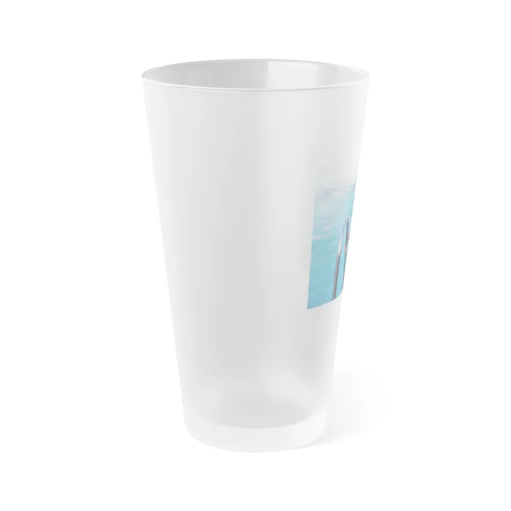 Terry Moore #415 - Unreleased Aug. '84 Playboy Photo from shoot non nude (Vintage Female Icon) Frosted Pint Glass 16oz-Go Mug Yourself