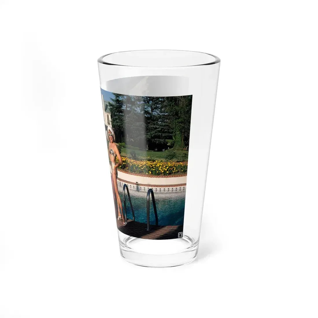 Terry Moore #416 - Unreleased Aug. '84 Playboy Photo from shoot non nude (Vintage Female Icon) Pint Glass 16oz - Go Mug Yourself