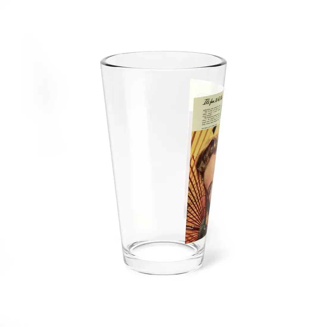 Terry Moore #420 (Vintage Female Icon) Pint Glass 16oz - Go Mug Yourself