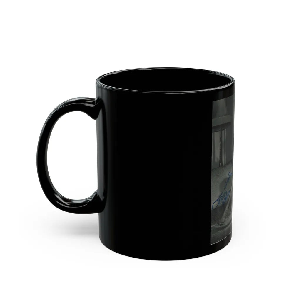 Terry Moore #424 (Vintage Female Icon) Black Coffee Mug-Go Mug Yourself