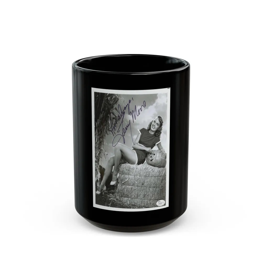 Terry Moore #427 (Vintage Female Icon) Black Coffee Mug-15oz-Go Mug Yourself