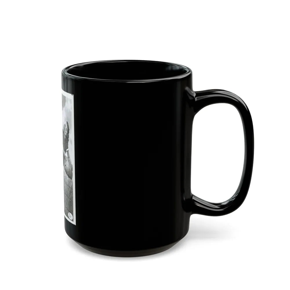 Terry Moore #427 (Vintage Female Icon) Black Coffee Mug-Go Mug Yourself
