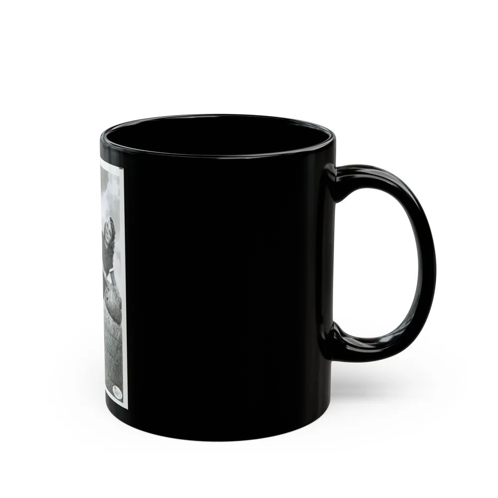 Terry Moore #427 (Vintage Female Icon) Black Coffee Mug-Go Mug Yourself