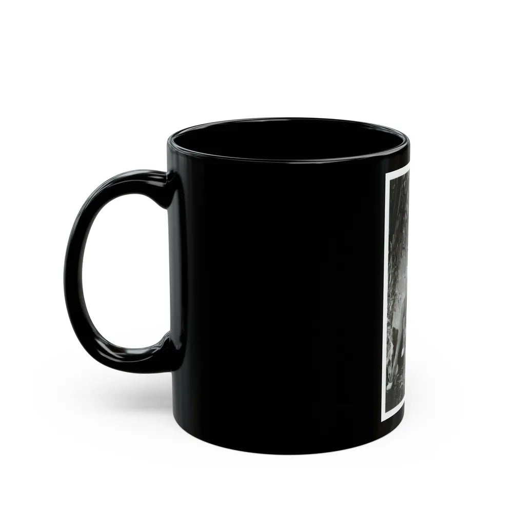 Terry Moore #427 (Vintage Female Icon) Black Coffee Mug-Go Mug Yourself