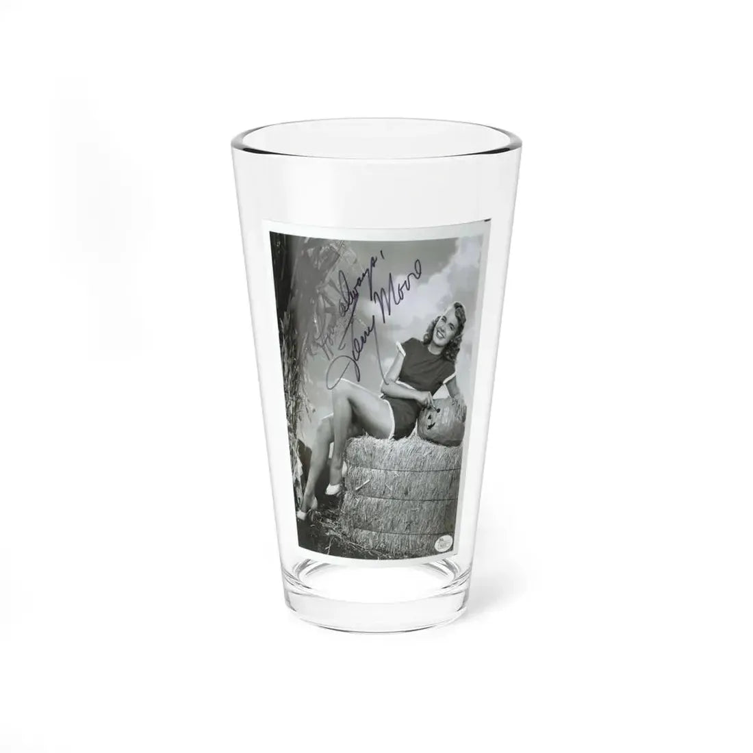 Terry Moore #427 (Vintage Female Icon) Pint Glass 16oz 16oz - Go Mug Yourself