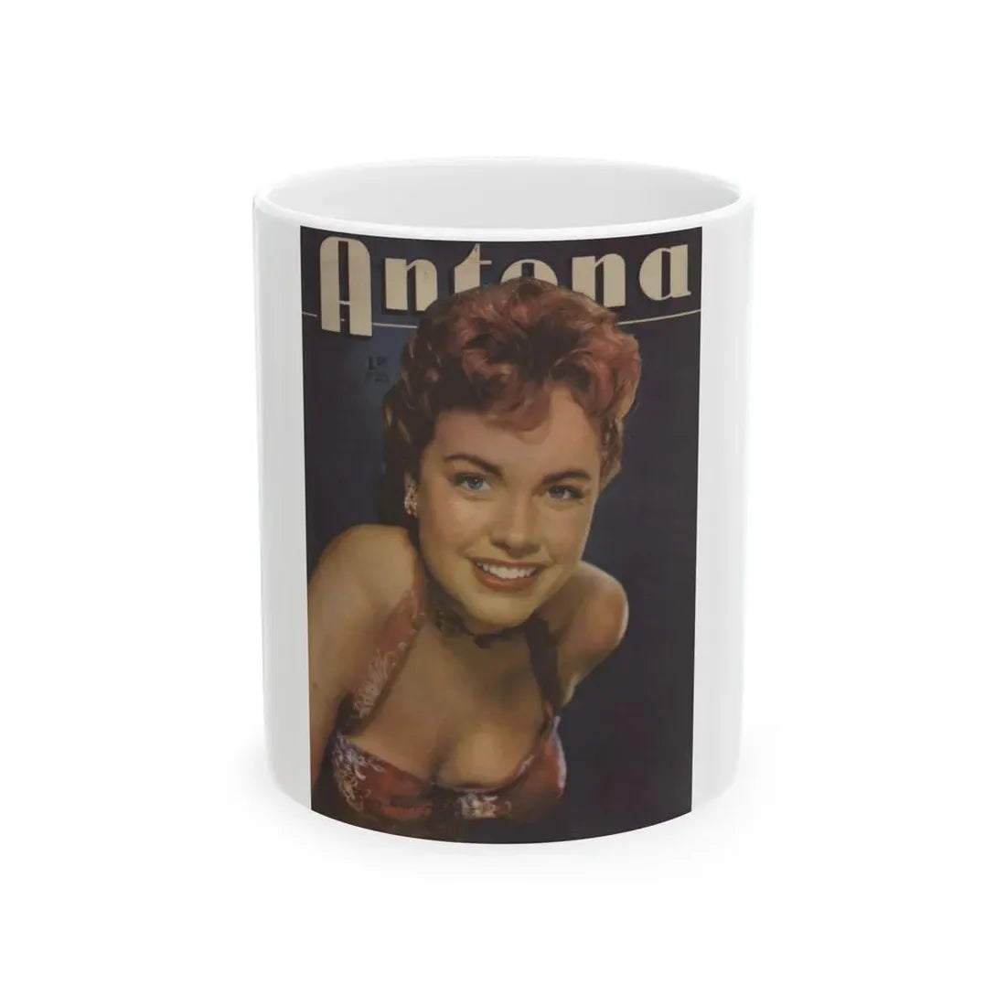 Terry Moore #434 - Mag. Cover (Vintage Female Icon) White Coffee Mug 11oz - Go Mug Yourself