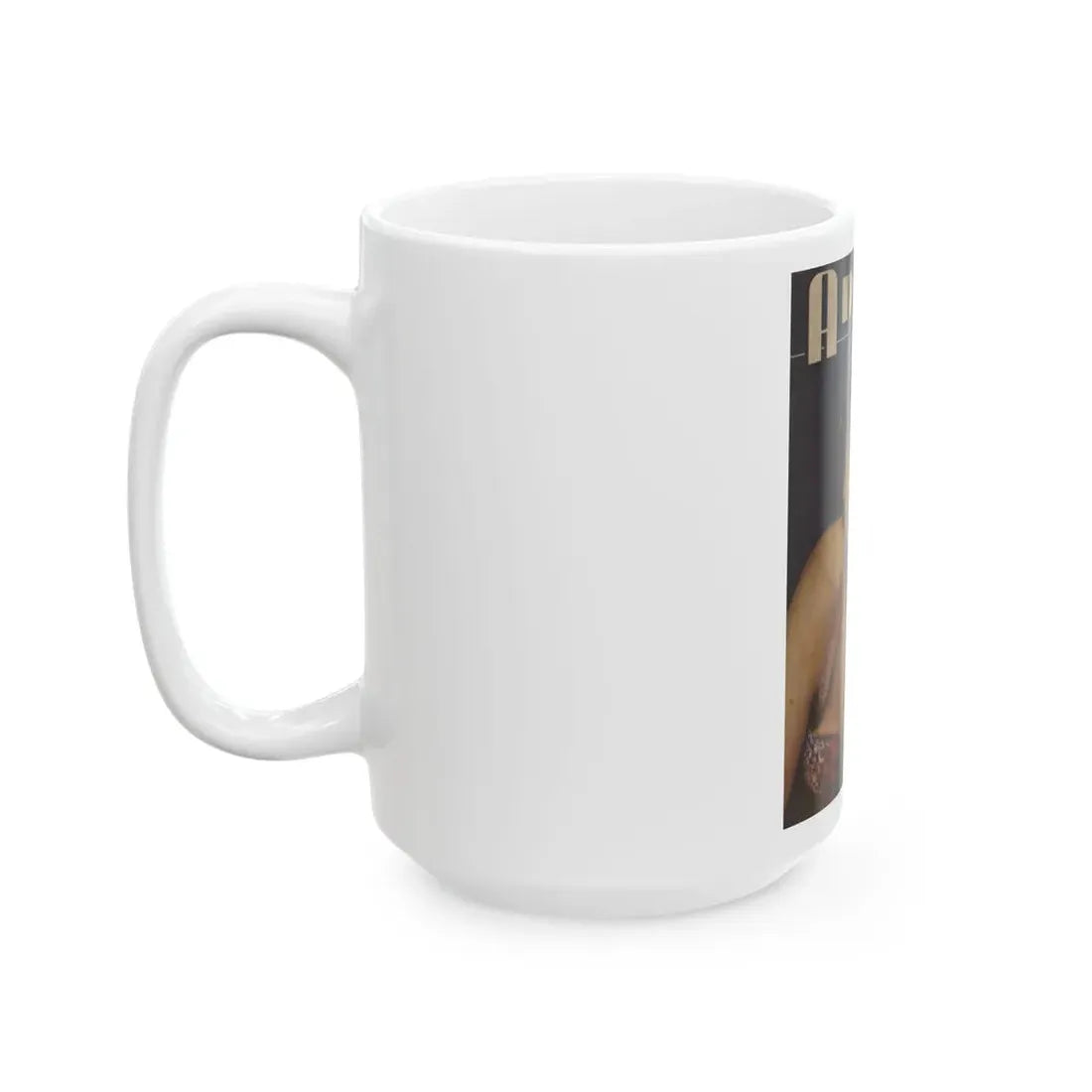 Terry Moore #434 - Mag. Cover (Vintage Female Icon) White Coffee Mug - Go Mug Yourself