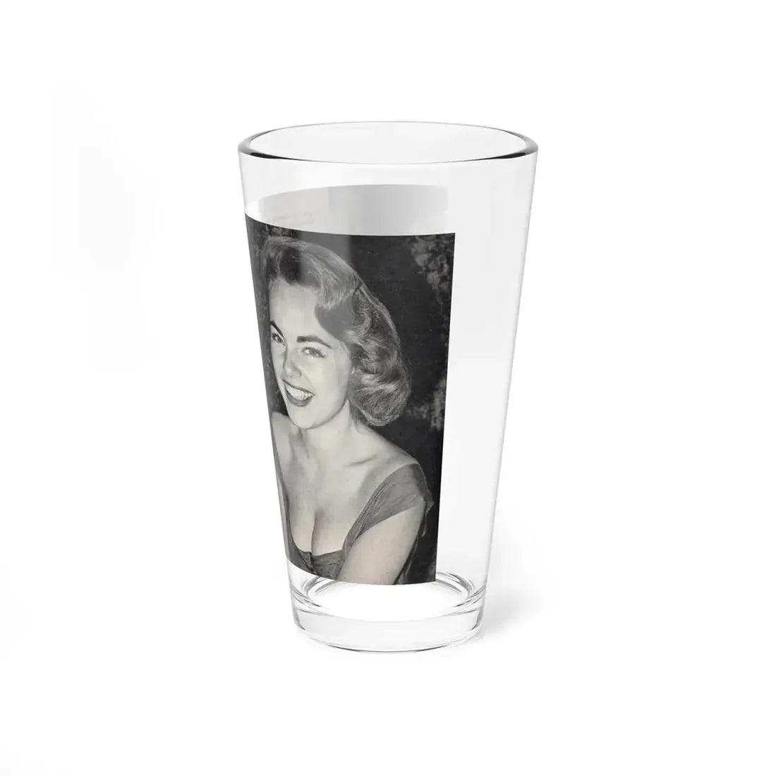 Terry Moore #440 - 66 PHOTOGRAPHS OF Terry MOORE U.K. Pocket Mag. Pages 10 & 11 (Vintage Female Icon) Pint Glass 16oz - Go Mug Yourself