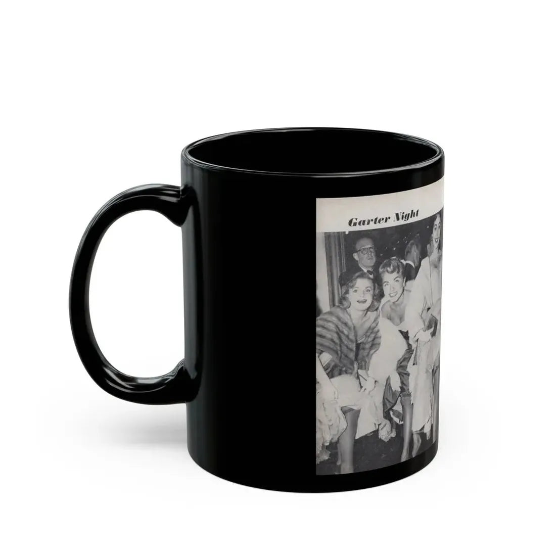 Terry Moore #455 - 66 PHOTOGRAPHS OF Terry MOORE U.K. Pocket Mag. Pages 40 & 41 (Vintage Female Icon) Black Coffee Mug - Go Mug Yourself