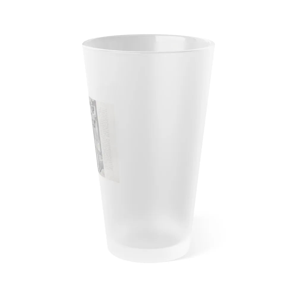 Terry Moore #459 - 66 PHOTOGRAPHS OF Terry MOORE U.K. Pocket Mag. Pages 48 & 49 (Vintage Female Icon) Frosted Pint Glass 16oz-Go Mug Yourself