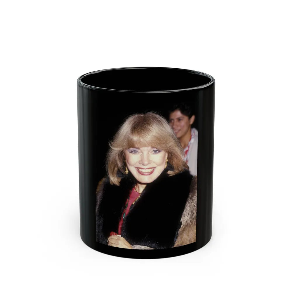 Terry Moore #476 (Vintage Female Icon) Black Coffee Mug-11oz-Go Mug Yourself