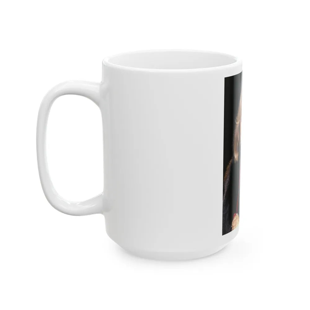 Terry Moore #476 (Vintage Female Icon) White Coffee Mug-Go Mug Yourself