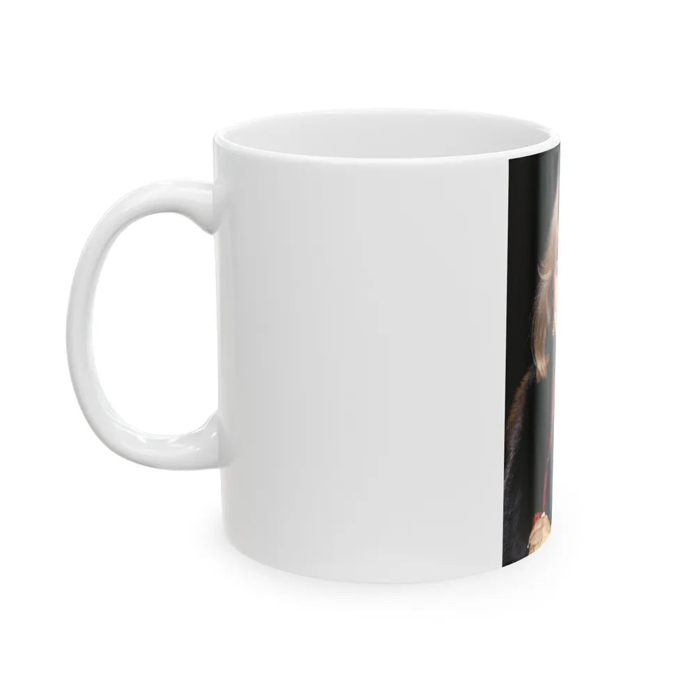 Terry Moore #476 (Vintage Female Icon) White Coffee Mug-Go Mug Yourself