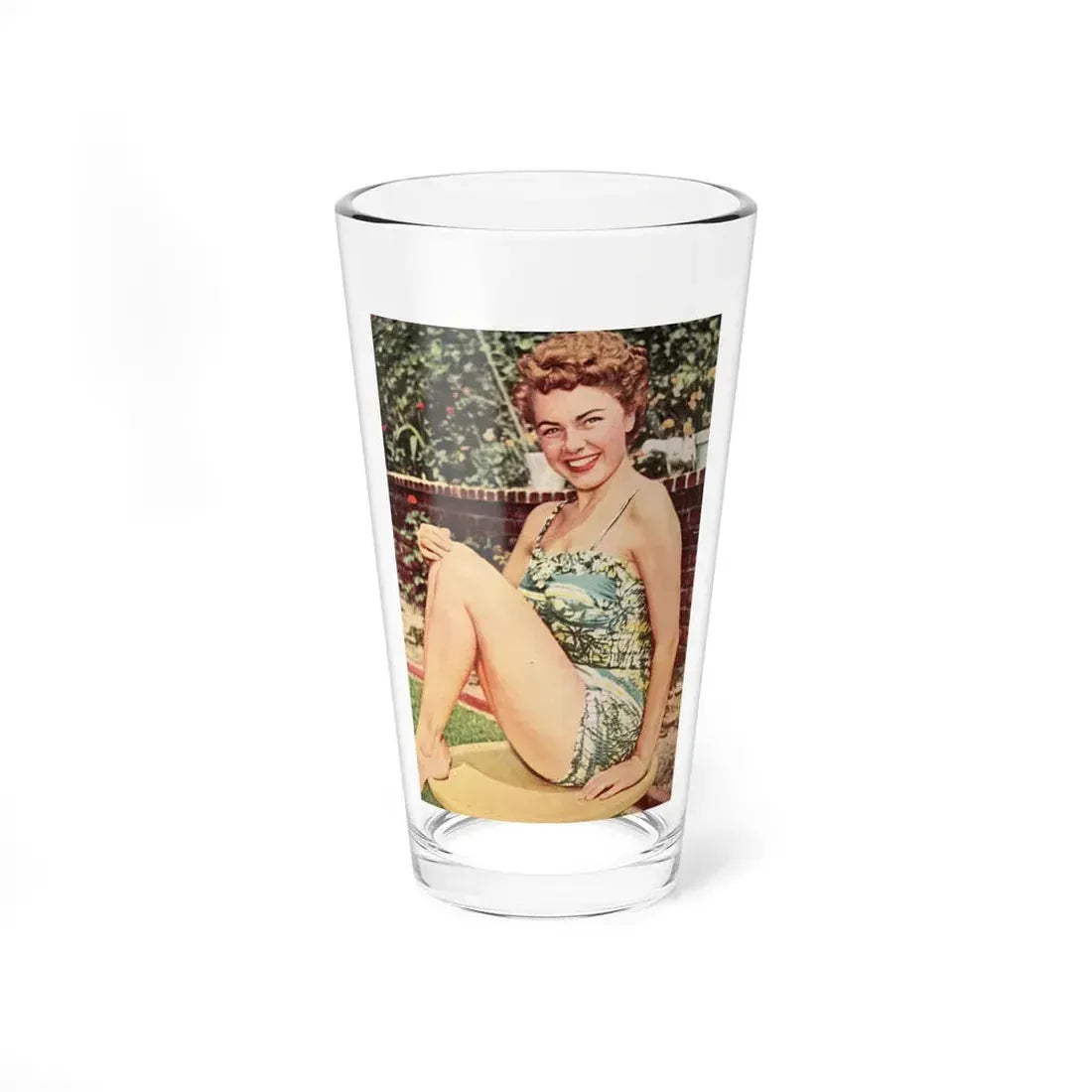 Terry Moore #479 (Vintage Female Icon) Pint Glass 16oz 16oz - Go Mug Yourself