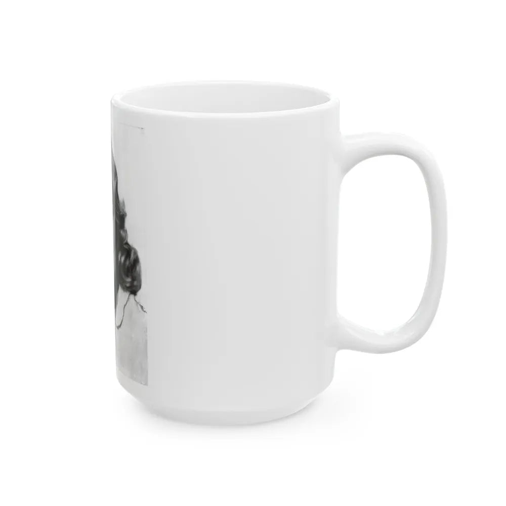 Terry Moore #482 (Vintage Female Icon) White Coffee Mug-Go Mug Yourself