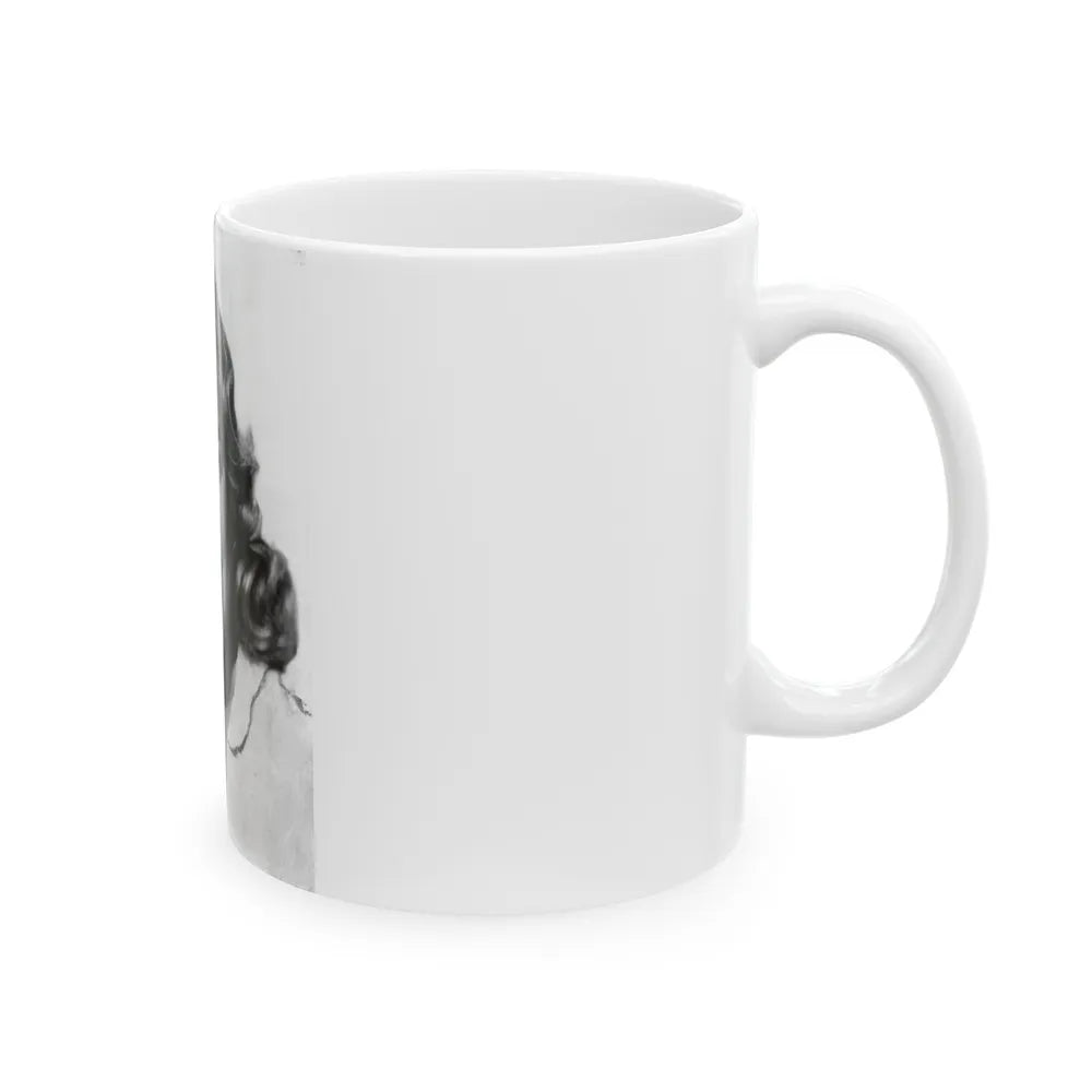 Terry Moore #482 (Vintage Female Icon) White Coffee Mug-Go Mug Yourself