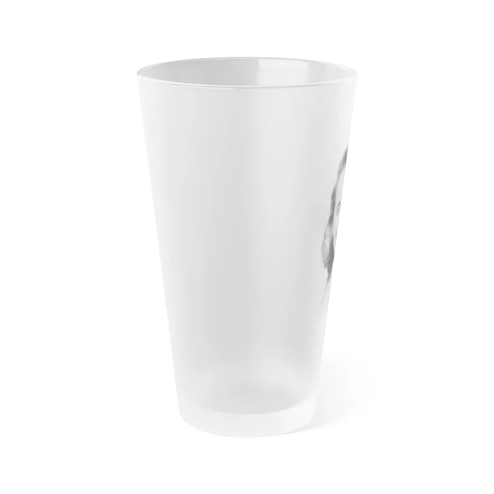 Terry Moore #4822 (Vintage Female Icon) Frosted Pint Glass 16oz-Go Mug Yourself