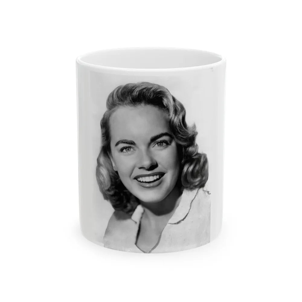 Terry Moore #4822 (Vintage Female Icon) White Coffee Mug-11oz-Go Mug Yourself
