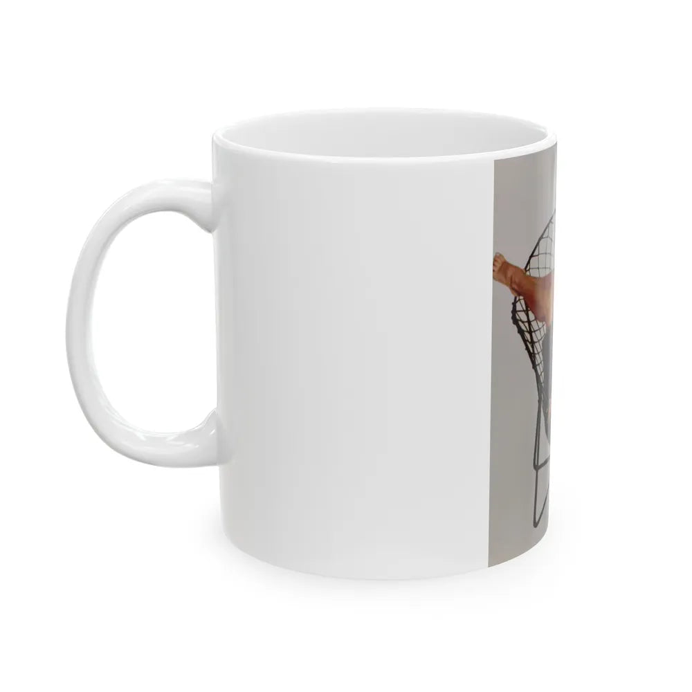 Terry Moore #485 (Vintage Female Icon) White Coffee Mug-Go Mug Yourself