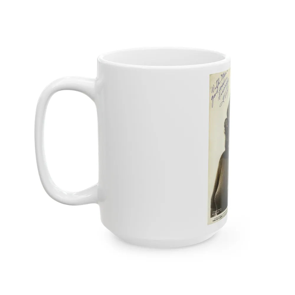 Terry Moore #487 (Vintage Female Icon) White Coffee Mug-Go Mug Yourself