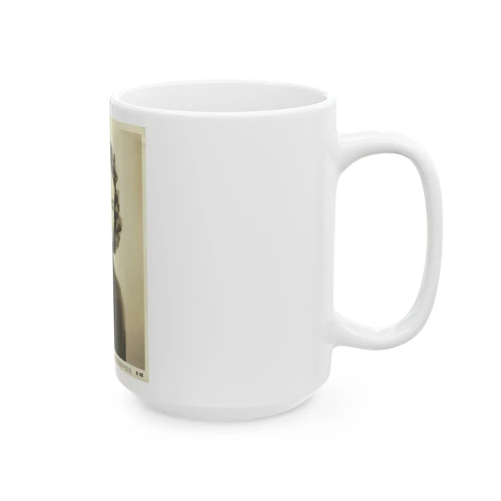 Terry Moore #487 (Vintage Female Icon) White Coffee Mug-Go Mug Yourself
