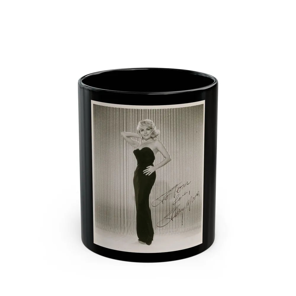 Terry Moore #488 (Vintage Female Icon) Black Coffee Mug-11oz-Go Mug Yourself