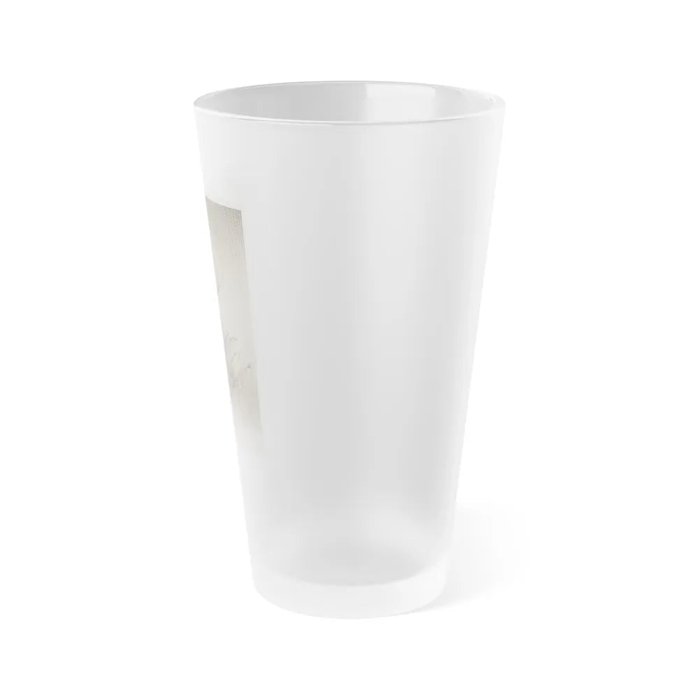 Terry Moore #488 (Vintage Female Icon) Frosted Pint Glass 16oz-Go Mug Yourself