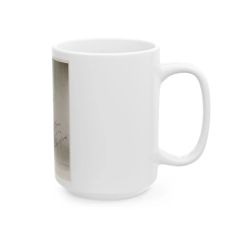 Terry Moore #488 (Vintage Female Icon) White Coffee Mug-Go Mug Yourself