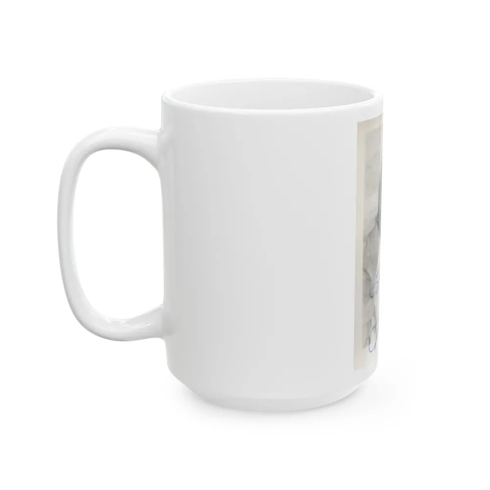 Terry Moore #491 (Vintage Female Icon) White Coffee Mug-Go Mug Yourself