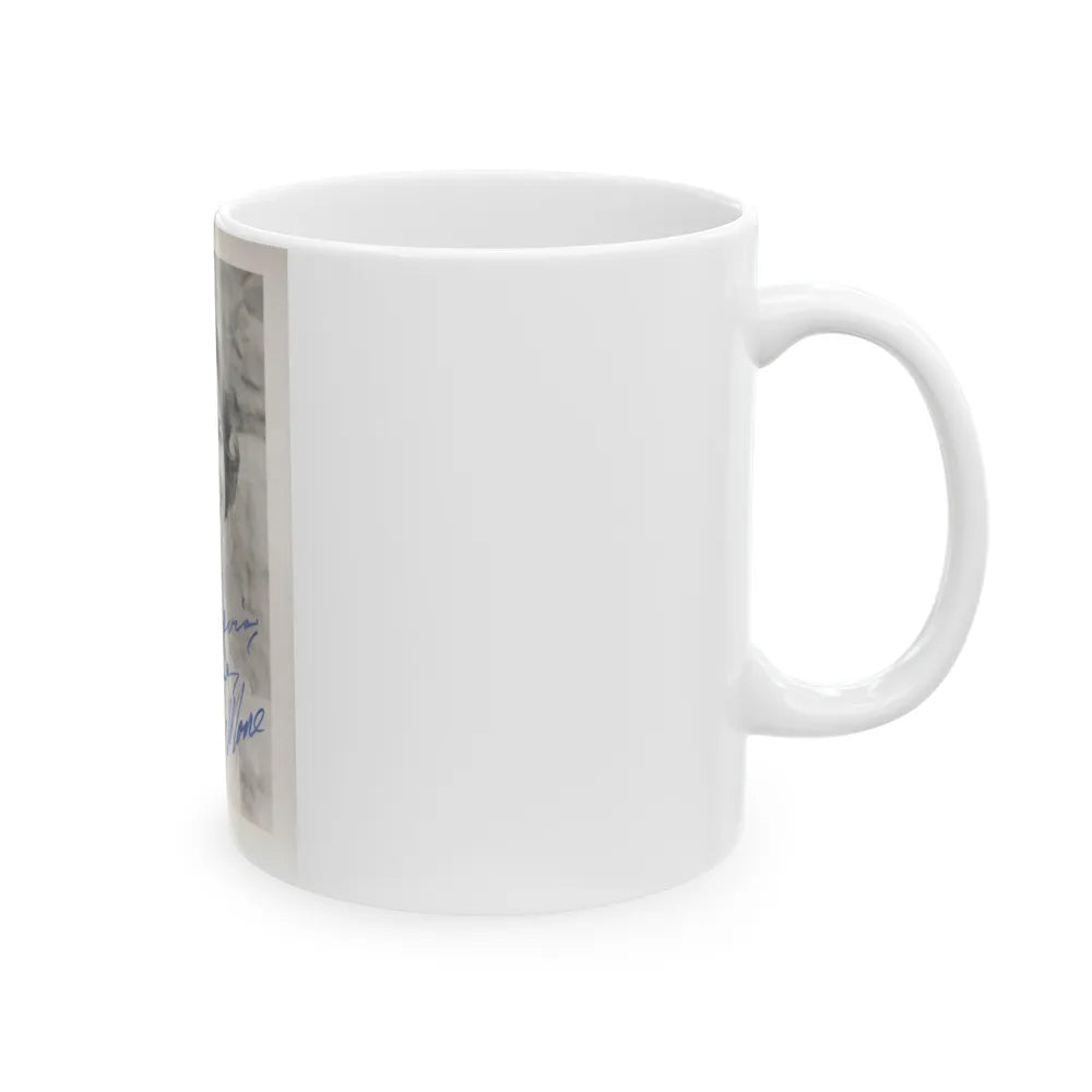 Terry Moore #491 (Vintage Female Icon) White Coffee Mug-Go Mug Yourself