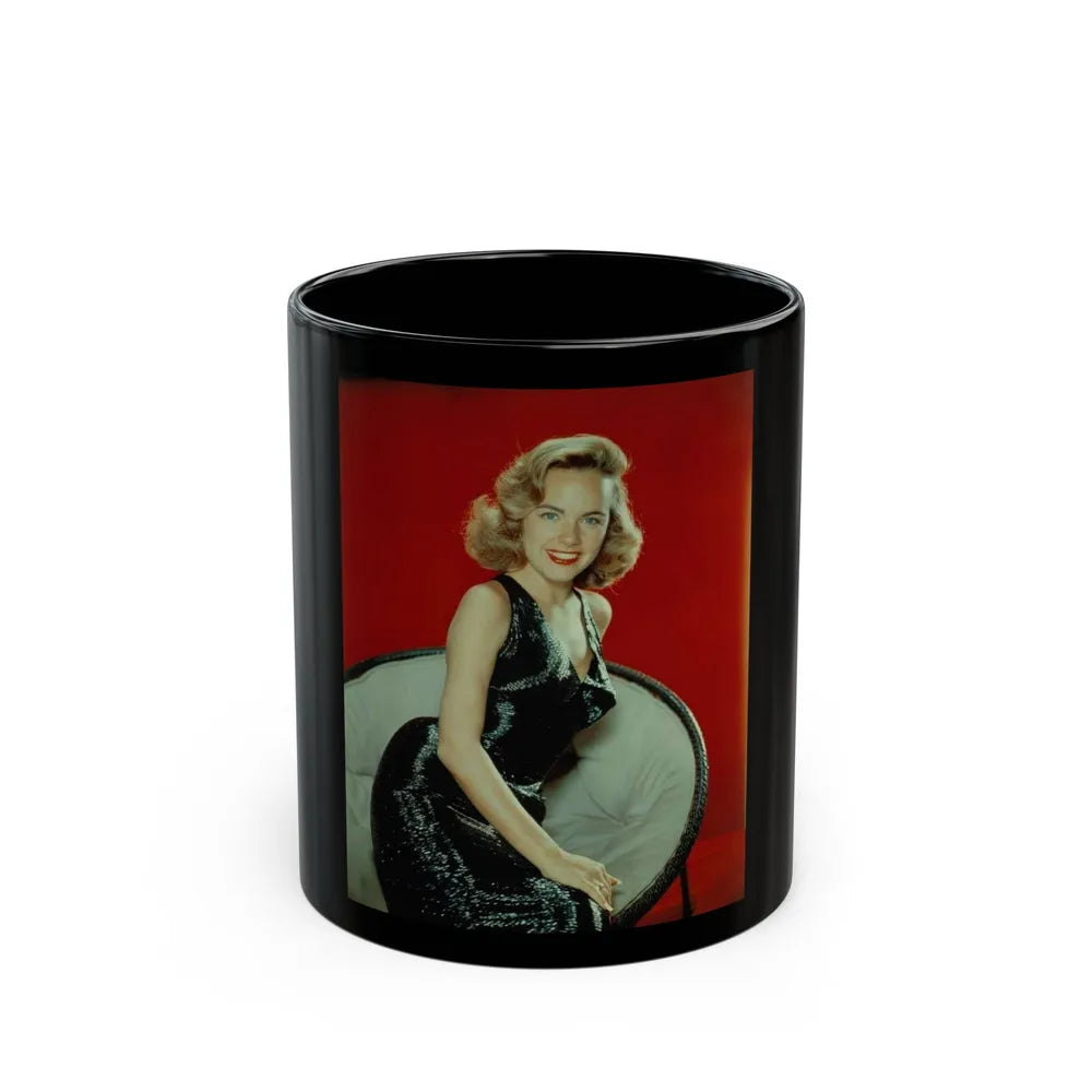 Terry Moore #494 (Vintage Female Icon) Black Coffee Mug-11oz-Go Mug Yourself