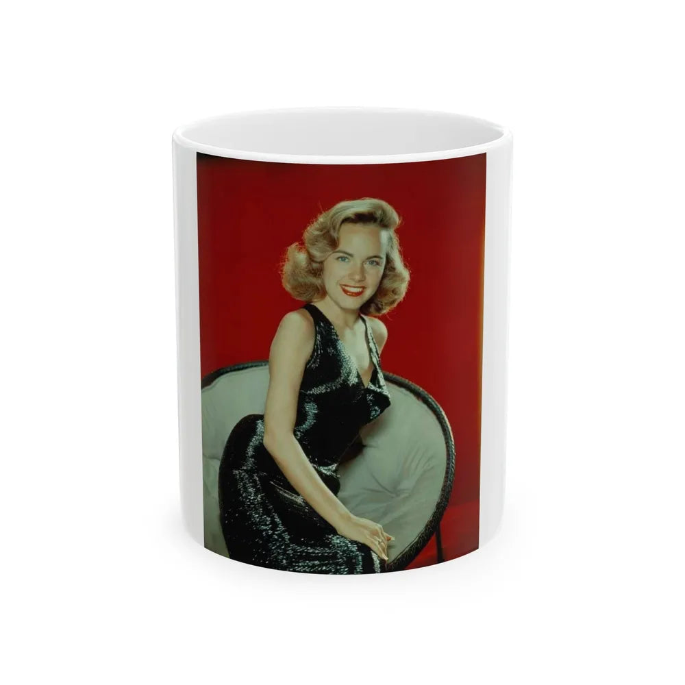 Terry Moore #494 (Vintage Female Icon) White Coffee Mug-11oz-Go Mug Yourself