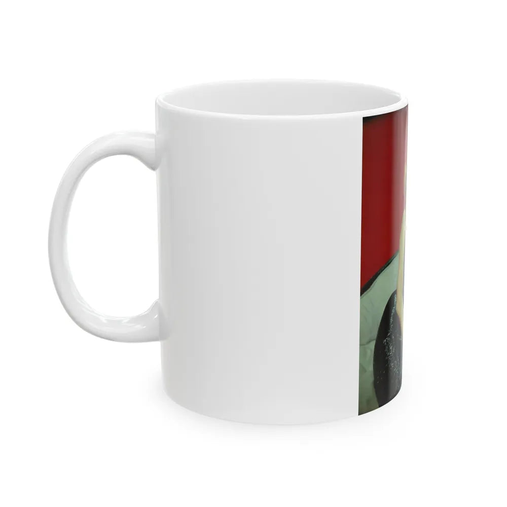 Terry Moore #494 (Vintage Female Icon) White Coffee Mug-Go Mug Yourself