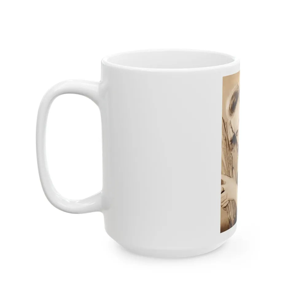 Terry Moore #499 (Vintage Female Icon) White Coffee Mug-Go Mug Yourself
