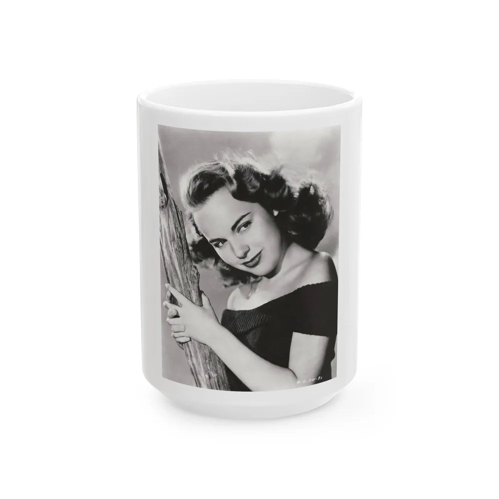 Terry Moore #4991 (Vintage Female Icon) White Coffee Mug-15oz-Go Mug Yourself
