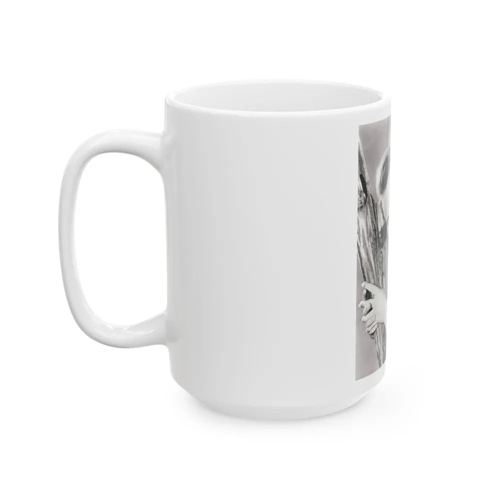 Terry Moore #4991 (Vintage Female Icon) White Coffee Mug-Go Mug Yourself