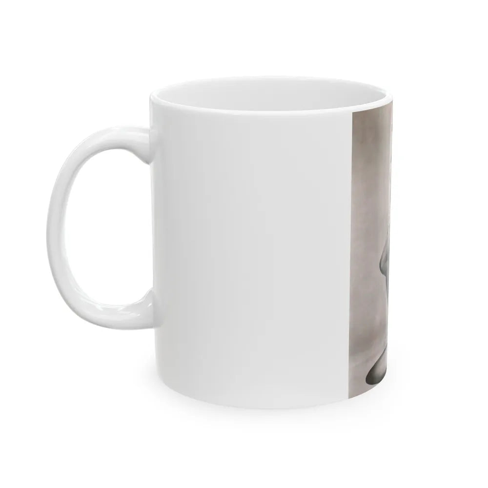 Terry Moore #50 (Vintage Female Icon) White Coffee Mug-Go Mug Yourself